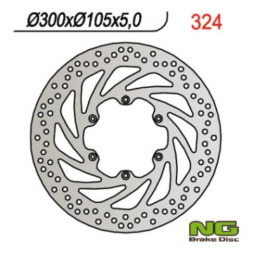 NG Prednji kočioni disk 300x105x5 za BMW F650/F700/F800 GS i Apriliju