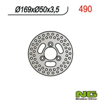 NG kočioni disk prednji Kawasaki KSF 250 '96-'01, KEF 300 '01-'02