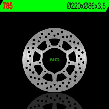 NG Yamaha TW 125 99-04 Prednji kočioni disk 220mm 3.5mm