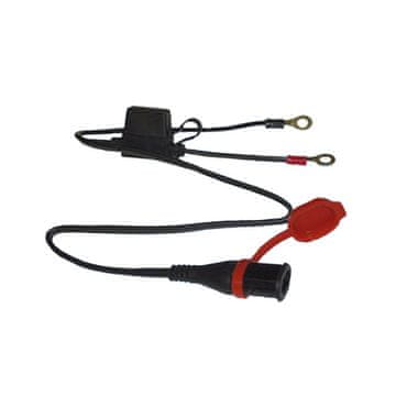 Tecmate OPTIMATE PRIKLJUČNI KABEL ZA PUNJAČ AKUMULATORA, SAE KONEKTOR (S OSIGURAČEM OD 15 A, DULJINA 50 CM) (SAE71) (EL)