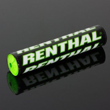 Renthal SX PODLOGA (240 MM) CRNO/ZELENO/BIJELA S LOGOM