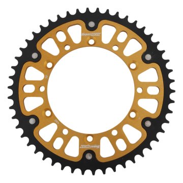 SUPERSPROX Zębatka tylna Stealth Prox Kawasaki KX/KXF 84-18 złota JTR460.50
