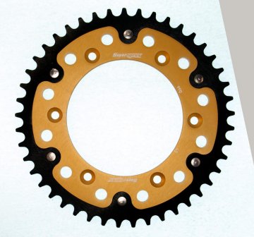 SUPERSPROX Stealth Prox KTM SX/EXC stražnji lančanik zlatni čelik-alu JTR897.45