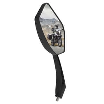 Oxford Univerzalno trapezno ogledalo za motocikle M10x1,25 lijevo crno