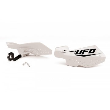 UFO ŠTITNICI ZA RUKE (RUČNA RUČKA) VIPER 2 BIJELI (S 22MM NOSAČIMA)