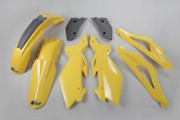 UFO PLASTIČNI SET HUSQVARNA CR 125/250 2T '06-08 ŽUTI