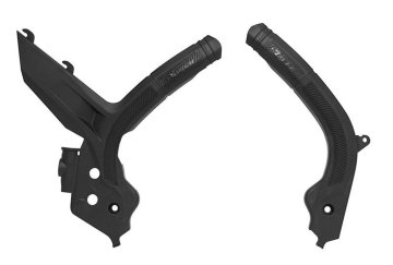 Super Grip štitnici za okvir KTM SX/SXF/EXC 125-450 2018-2021 crni Rtech