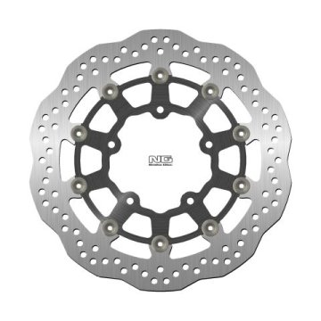 NG PREDNJI KOČIONI DISK SUZUKI GSR 600 / GSXR 600 '06-'07, 750 '06, 1000 '05-'08, VZR 1800 '06-'13, VLZ 1800 '17 (310X100X5,0MM) (5X10,5MM) VALOVITI PLUTAJUĆI (ALUMINIJSKA SREDIŠNJICA)