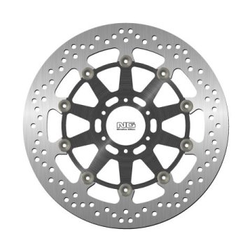 NG PREDNJI KOČIONI DISK APRILIA CAPONORD 1200 '13-17, YAMAHA FZR 1000 '87-95, XJR1200/1300 '95-99 (320X64X5MM) (6X8.5MM) PLUTAJUĆI (ALUMINIJSKI SREDIŠTE)