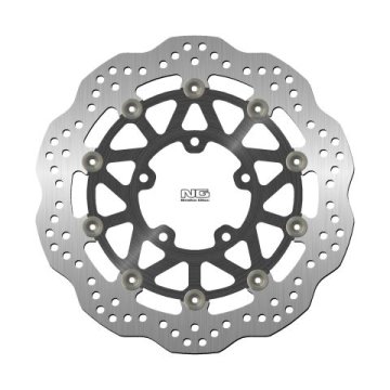 NG PREDNJI KOČIONI DISK KAWASAKI Z1000SX '19-21, Z1000 '07-20 (300X80X5.5MM) (5X10.5MM) VALOVITI PLUTAJUĆI (ALUMINIJSKA SREDINA)