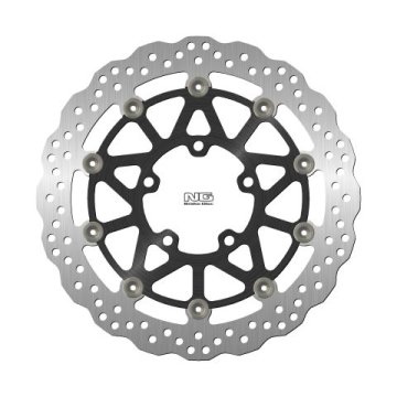 NG PREDNJI KOČIONI DISK KAWASAKI Z1000/ZZR1400 '17-20 (310X80X5.5MM) (5X10.5MM) VALOVITI PLUTAJUĆI (ALUMINIJSKI SREDIŠTE)