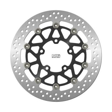 NG PREDNJI KOČIONI DISK KAWASAKI Z1000SX '19-21, Z1000 '07-20 (300X80X5.5MM) (5X10.5MM) PLUTAJUĆI (ALUMINIJSKI SREDIŠNJI DIO)