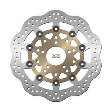 NG PREDNJI KOČIONI DISK SUZUKI GSF600 '95-04, GSXF600/750 '89-03 (290X64X4.5MM) (5X10.5MM) VALOVITI PLUTAJUĆI