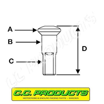 CC NIPL 8G/300 (NAVOJ 3,96 MM, GLAVA 7 MM) (CC PROIZVODI)