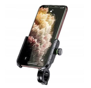 Biketec DRŽAČ ZA TELEFON ZA MOTOCIKL ZA VOLAN ILI OGLEDALO TIP: R9-METAL