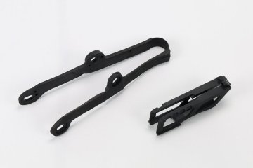 UFO SET KLIZA + VODILICA LANCA KAWASAKI KXF 250 '09-16, KXF 450 '09-15, CRNA BOJA