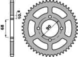 PB Stražnji lančanik JTR241 53 Honda Mtx 125 Rw Čelik Izdržljiv Strong