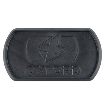 Oxford Velika crna podloga za nogar za motocikle Chopper/Custom/Sport