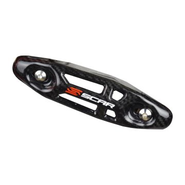 Scar RACING UNIVERZALNI KARBONSKI POKLOPAC ISPUŠNOG KOLJENA 4T