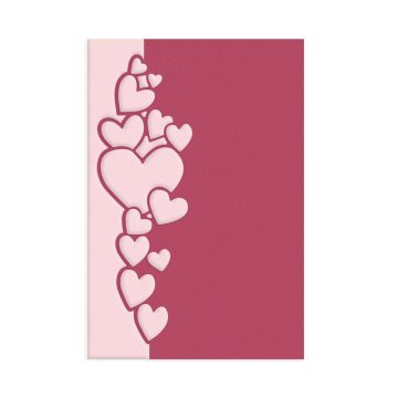 Wykrojnik Border Serca 11,2x3,9 cm •