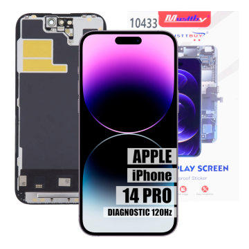 MUST Zaslon Soft OLED programabilni LCD za Apple iPhone 14 Pro 120Hz