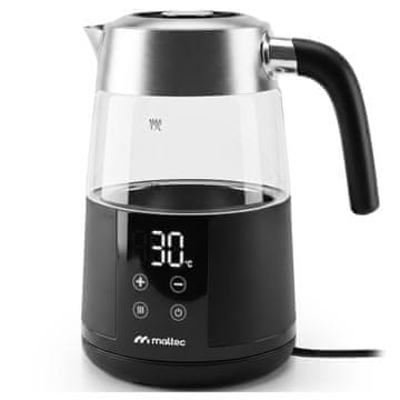Czajnik Elektryczny Szklany z Regulacją Temperatury Keep Warm 1,7L 2200W Boily5000-BL
