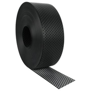 Ven Kratka okapowa PVC 100mm x 60m RAL 9005
