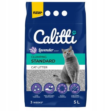 Calitti Standard Lavender żwirek bentonitowy 5L