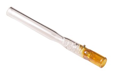 Lufka szklana Wężyk 12cm