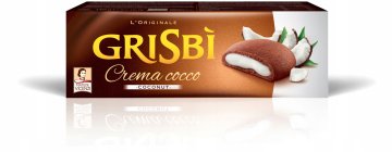 Biszkopty z nadzieniem kokosowym Grisbi 150 g włoskie