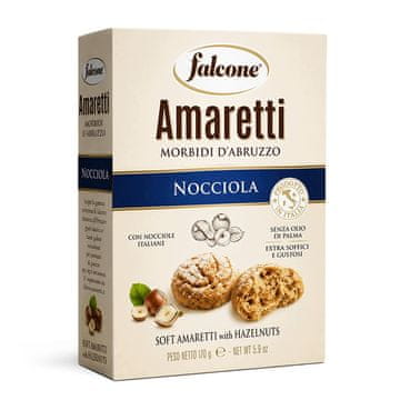 Falcone Ciastka orzechowe Amaretti Nocciola włoskie Toskania 170 g