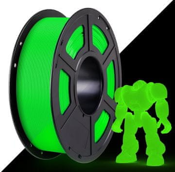 ANYCUBIC PLA filament svijetleće zelene/zelene boje 1 kg