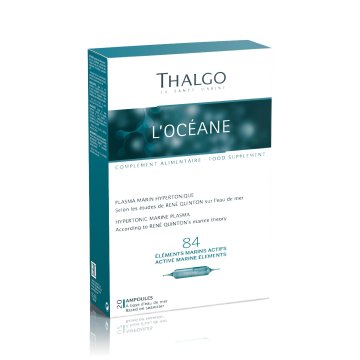 Suplement diety L'Oceane 20 x 10 ml Thalgo - rewitalizacja i witalność, wspiera odporność i nawadnianie organizmu 20 ampułek