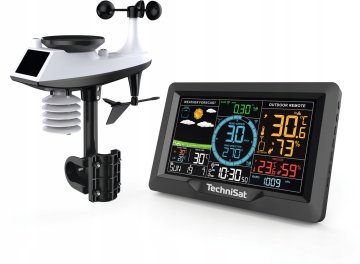 Technisat Stacja pogodowa czujnik 5w1 temperatura prędkość wiatru IMETEO X6