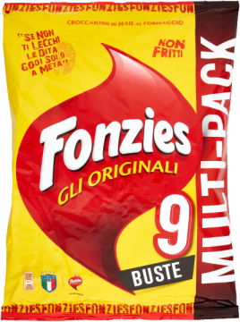 éS Chrupki serowe Gli originali 9 opakowań 211g -