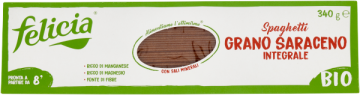 Felicia Makaron Spaghetti Grana Saraceno BIO 340g -