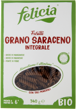 Felicia MAKARON FUSILLI DI GRANO SARACENO 340g -