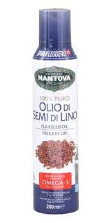 Fratelli Olej lniany w spraju Spray Olio di Semi di Lino 200ml -