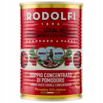 Rodolfi Koncentrat pomidorowy Doppio Concentrato 410g -