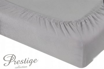 It Prześcieradło Jersey z gumką 90x200 Szary Prestige Collection 160 g/m2