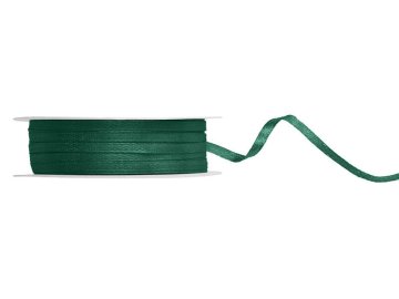 PartyDeco Satenska vrpca, vrpca boje boce zelene, 3 mm/50 m