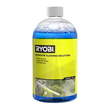 604691 RYOBI Płyn do mycia okien 500 ml RBACLS-03