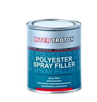 ROTO TROTON poliesterski kit u spreju 1 kg + učvršćivač u spreju s poliesterskim premazom