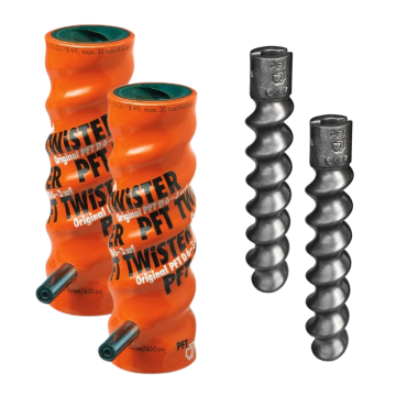 PFT ZESTAW 2x rotor D6-3 + 2x stator D6-3 - TWISTER PIN