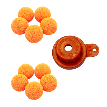 ZESTAW Dysza Tynkarska 12 - + 10x Piłeczka Czyszcząca fi 30 mm - do węży DN25