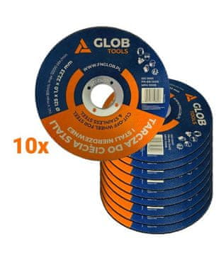 GL čelična rezna ploča 125x1,0x22,23 mm