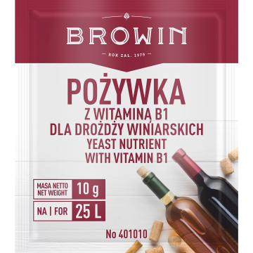 hranjiva tvar za vino s vitaminom B1, 10 g