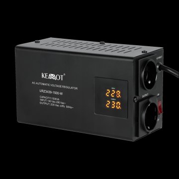 Kemot Automatyczny stabilizator napięcia SER-1500-W precyzja 8%