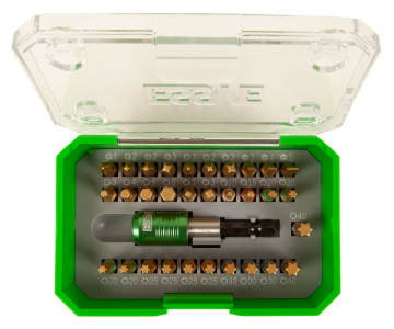 éS Bity Premium XTR Zestaw wkrętaków w pudełku Końcówka Bit 25mm 32szt