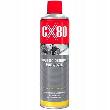 cx80 Wosk antykorozyjny w konserwacji podwozia nadkoli w sprayu 500ml